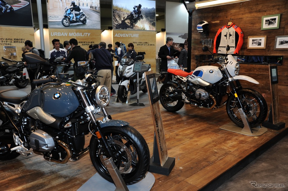 BMWモトラッド（東京モーターサイクルショー2018）《撮影 安藤貴史》