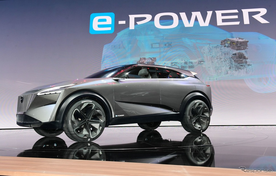 e-POWERを搭載する日産IMQコンセプト(ジュネーブモーターショー2019)