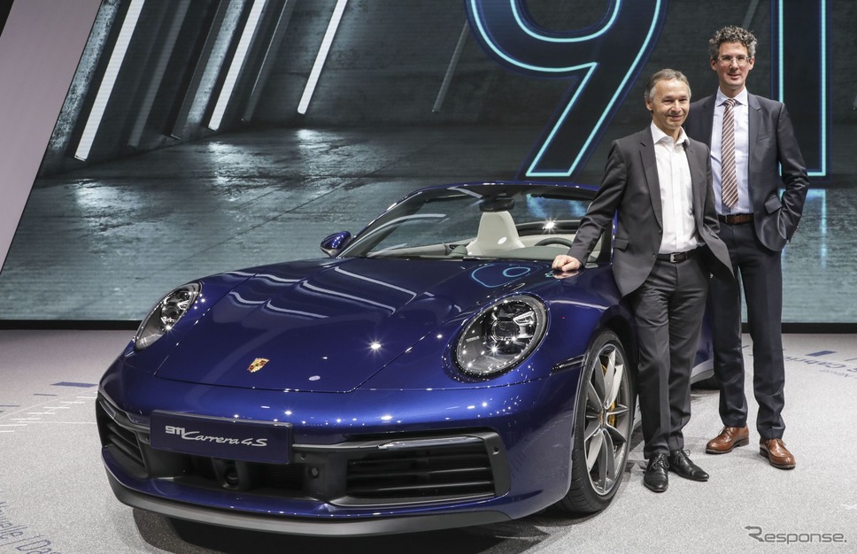 ポルシェ 911 カブリオレ 新型(ジュネーブモーターショー2019)