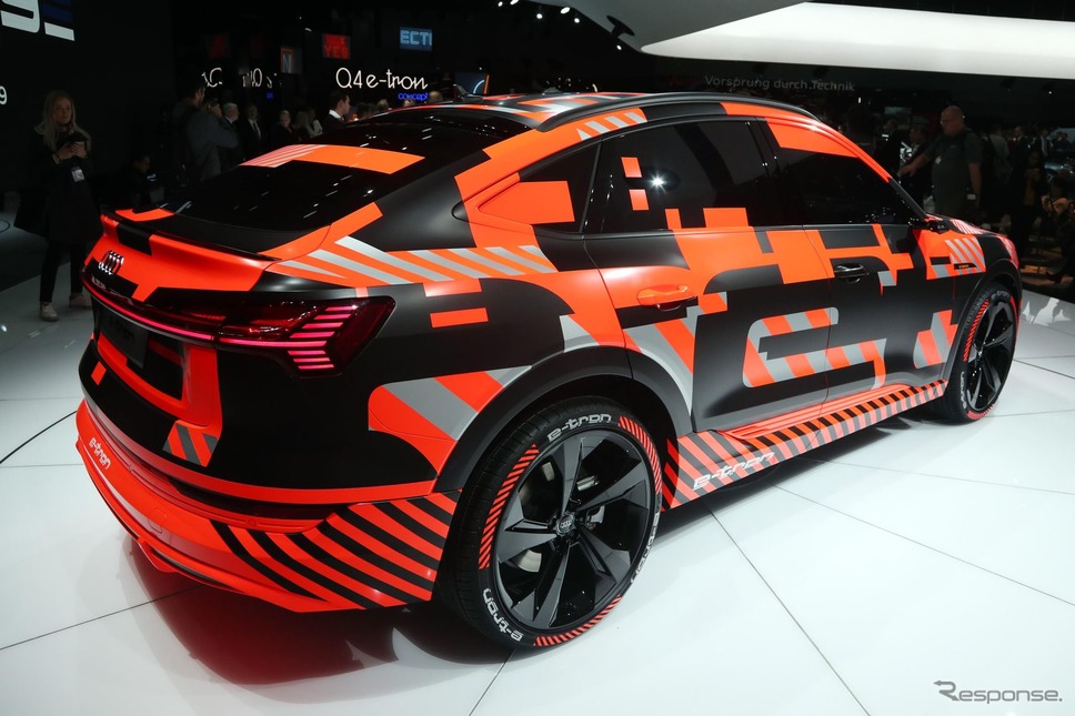 アウディ e-tron スポーツバックのプロトタイプ(ジュネーブモーターショー2019)