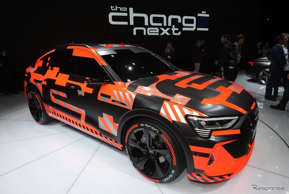 アウディ e-tron スポーツバックのプロトタイプ(ジュネーブモーターショー2019)