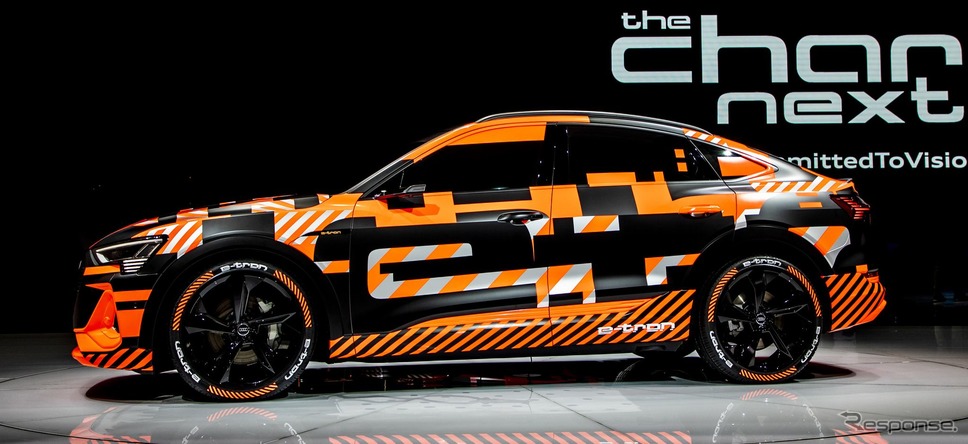 アウディ e-tron スポーツバックのプロトタイプ(ジュネーブモーターショー2019)