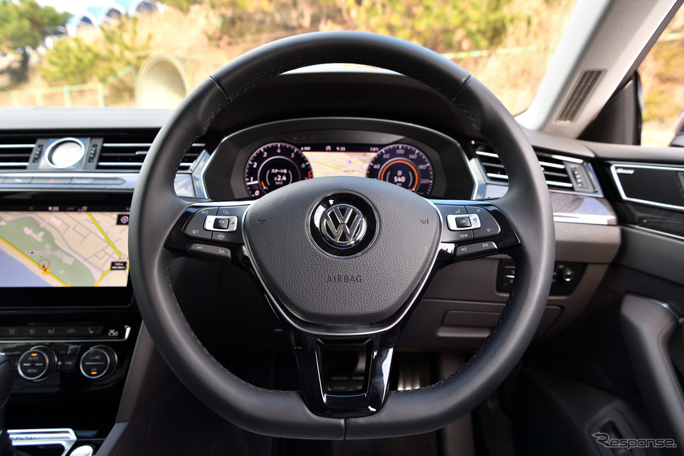 VW アルテオン エレガンス《撮影 雪岡直樹》