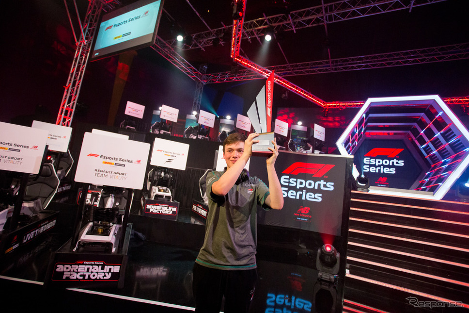 2018年シーズンの「F1 Eスポーツ・プロシリーズ」を制したメルセデスAMGペトロナスEスポーツチーム(参考画像)