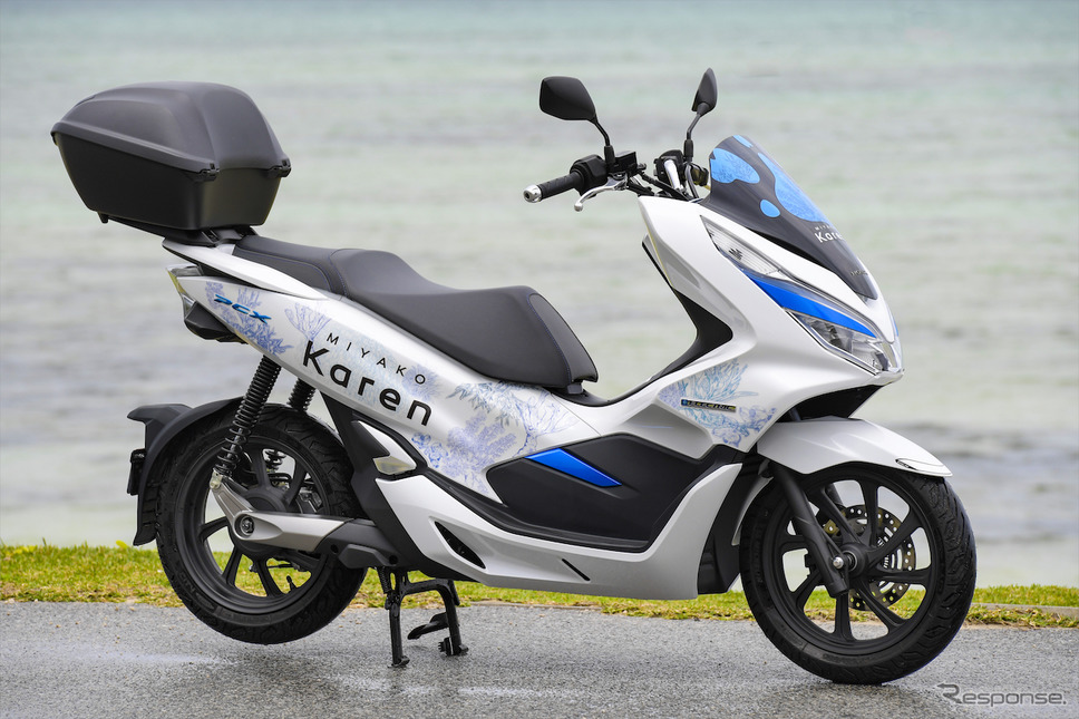 「宮古カレン」ホンダ PCXエレクトリック《撮影 青木タカオ》