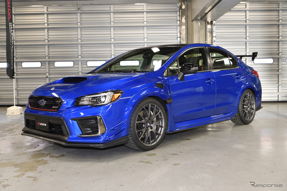 WRX STI S209《撮影 雪岡直樹》