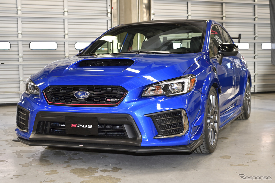 WRX STI S209《撮影 雪岡直樹》