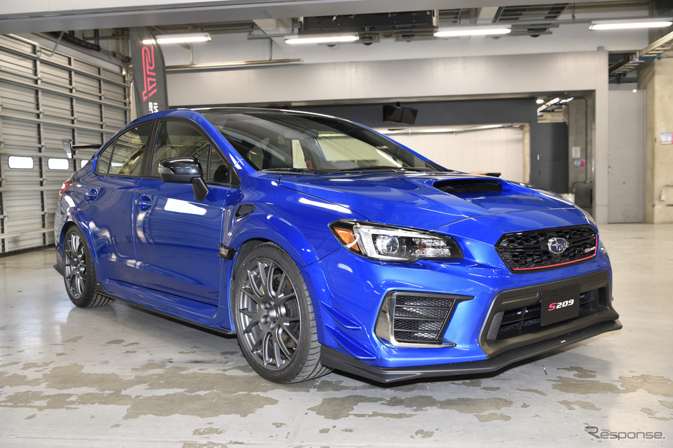 WRX STI S209《撮影 雪岡直樹》