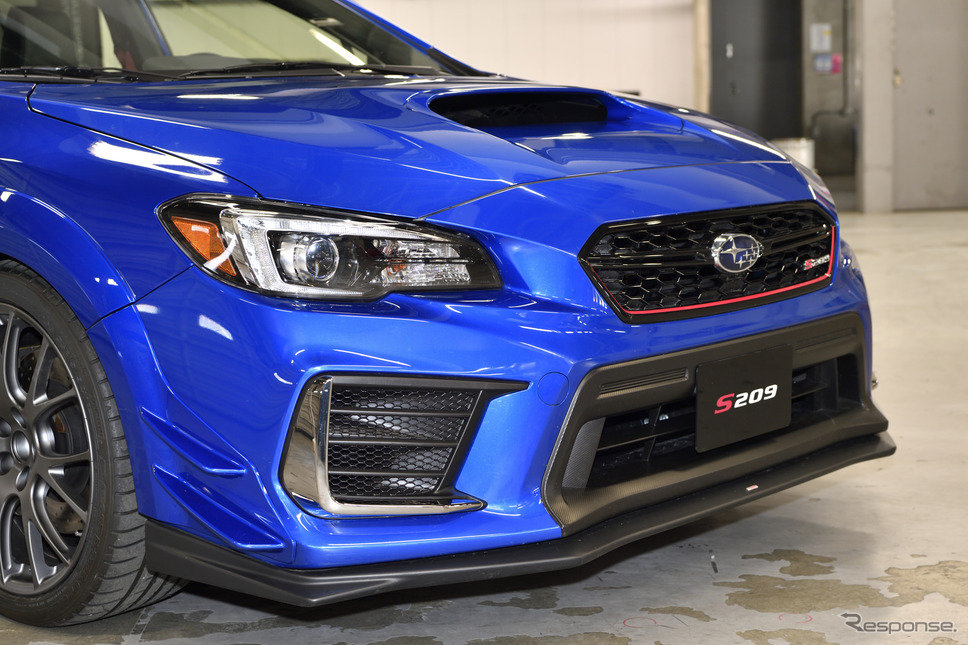 WRX STI S209《撮影 雪岡直樹》