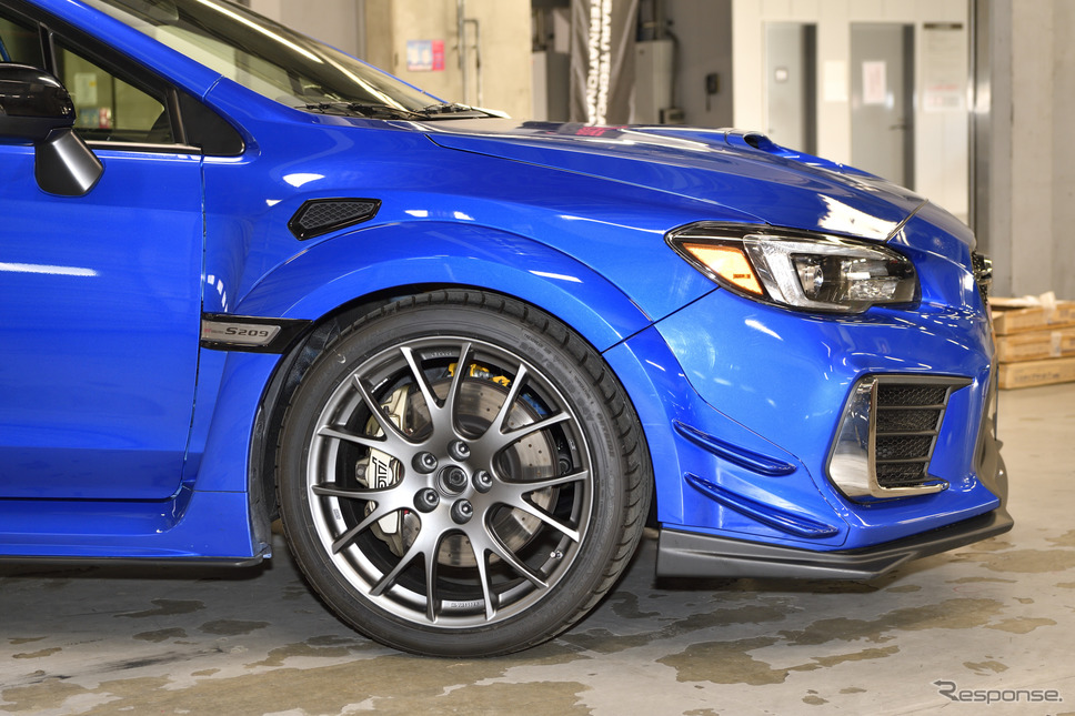 WRX STI S209《撮影 雪岡直樹》