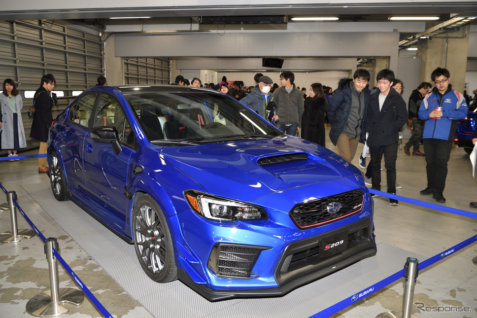 WRX STI S209《撮影 雪岡直樹》