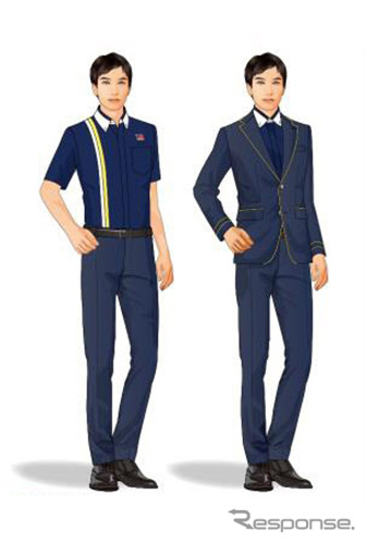 男性バスガイド(イメージ)