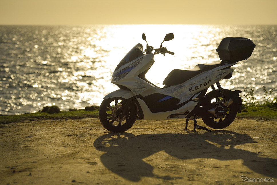 宮古カレン PCXエレクトリック《画像 ホンダモーターサイクルジャパン》