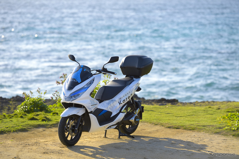 宮古カレン PCXエレクトリック《画像 ホンダモーターサイクルジャパン》