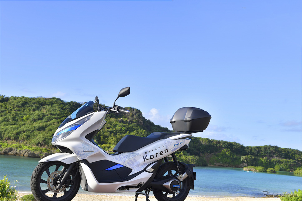 宮古カレン PCXエレクトリック《画像 ホンダモーターサイクルジャパン》