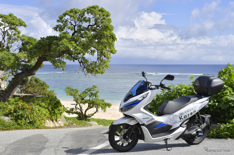 宮古カレン PCXエレクトリック《画像 ホンダモーターサイクルジャパン》