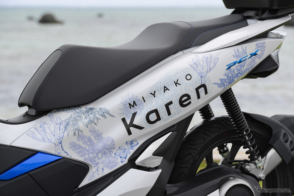 宮古カレン PCXエレクトリック《画像 ホンダモーターサイクルジャパン》