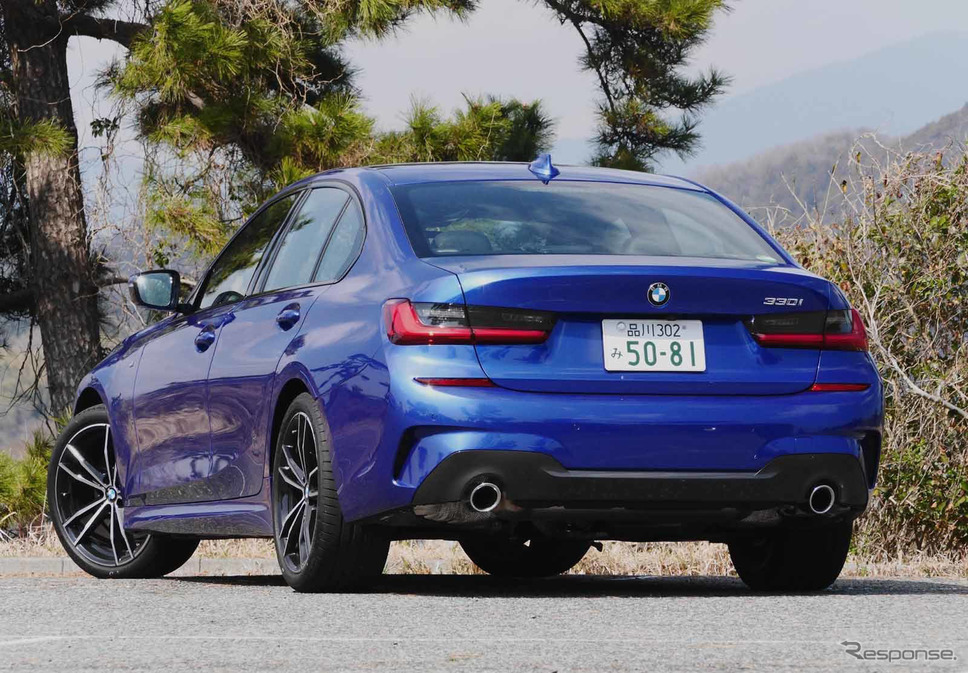 BMW 3シリーズ 新型(330i Mスポーツ)撮影 中村孝仁