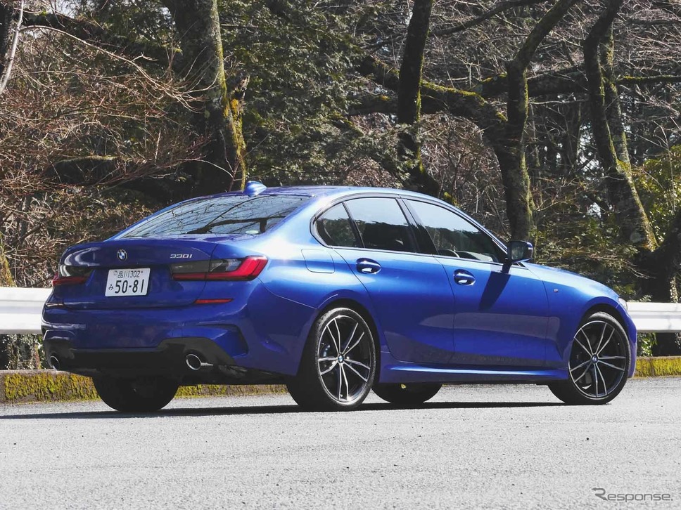 BMW 3シリーズ 新型(330i Mスポーツ)撮影 中村孝仁