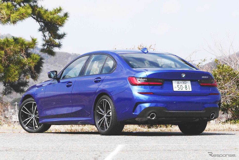 BMW 3シリーズ 新型(330i Mスポーツ)撮影 中村孝仁