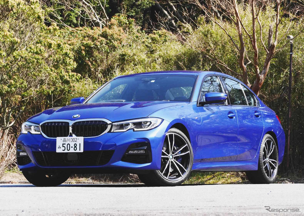 BMW 3シリーズ 新型(330i Mスポーツ)撮影 中村孝仁
