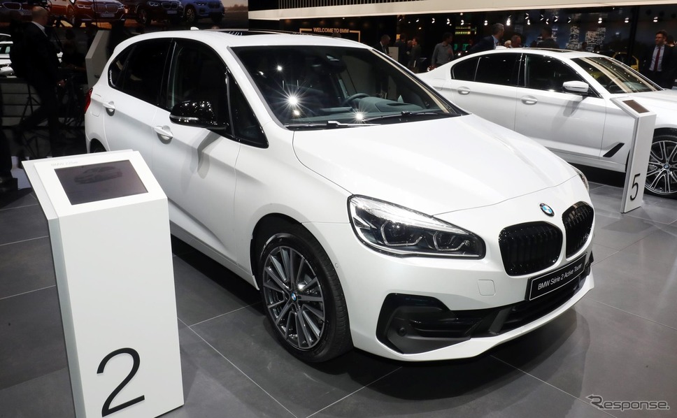 BMW 2シリーズ アクティブ ツアラーのPHV「225xe」の改良モデル(ジュネーブモーターショー2019)
