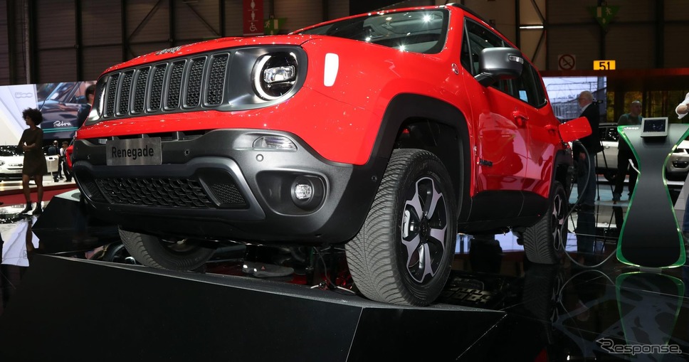 ジープ・レネゲード PHEV(ジュネーブモーターショー2019)
