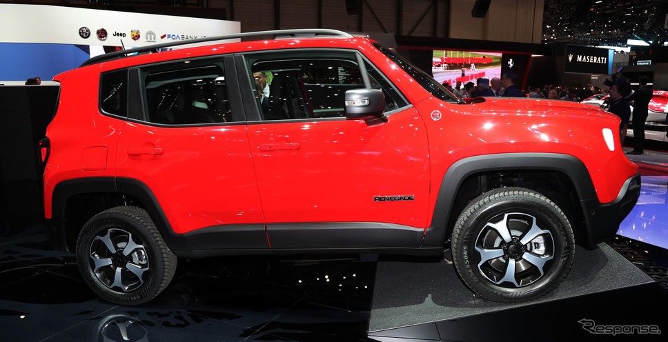 ジープ・レネゲード PHEV(ジュネーブモーターショー2019)