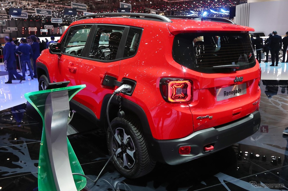 ジープ・レネゲード PHEV(ジュネーブモーターショー2019)