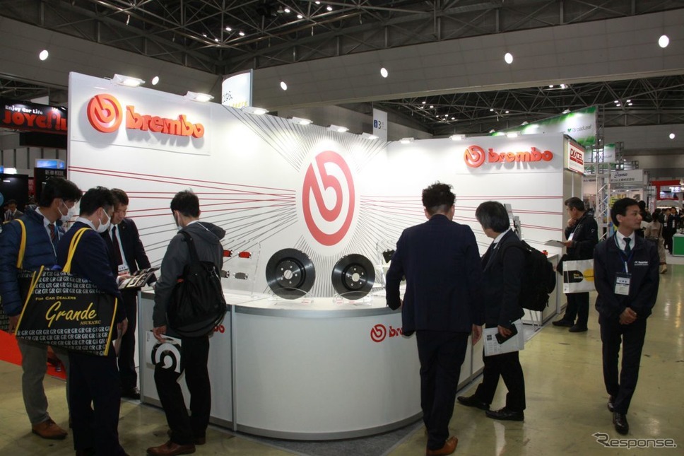 IAAE 2019：ブレンボ《撮影 中尾真二》