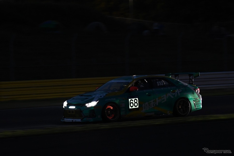写真は2018年のスーパー耐久シリーズ 富士 SUPER TEC 24時間レースの様子