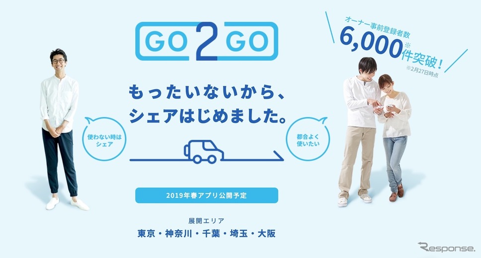IDOMのカーシェアリングサービス「GO2GO」《撮影 清水知恵子》