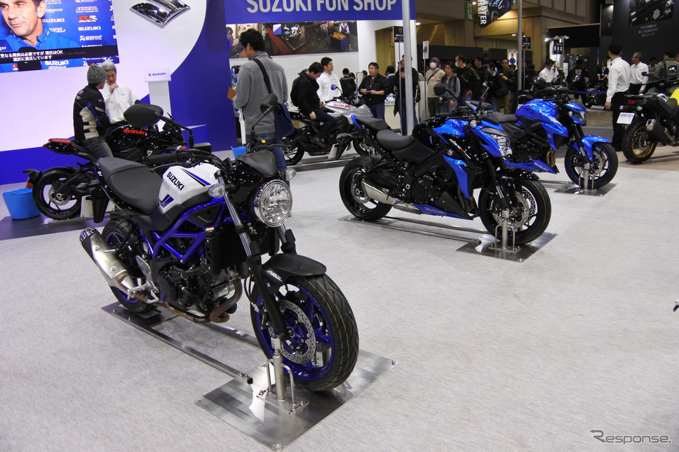 スズキブース(東京モーターサイクルショー2019)《撮影 小松哲也》