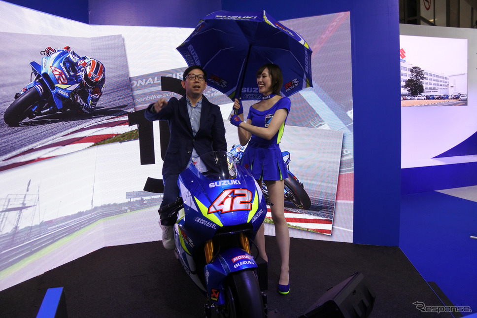 スズキブース(東京モーターサイクルショー2019)《撮影 小松哲也》
