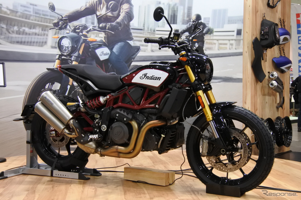 インディアンモーターサイクルブース(東京モーターサイクルショー2019)《撮影 小松哲也》
