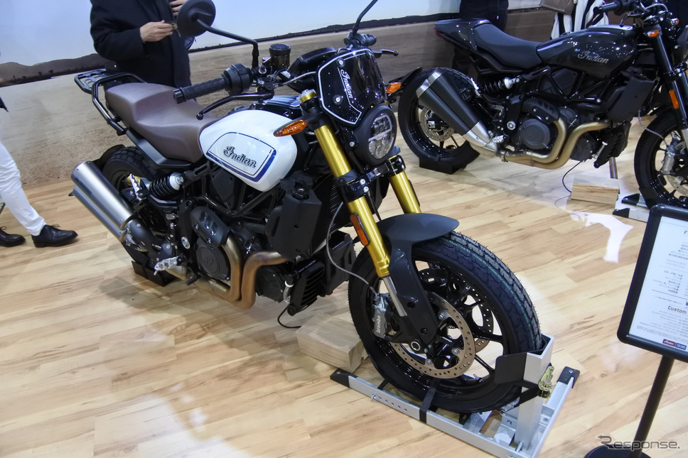 インディアンモーターサイクルブース(東京モーターサイクルショー2019)《撮影 小松哲也》