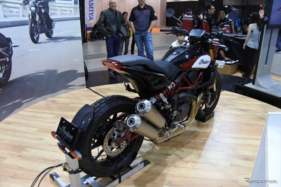 インディアンモーターサイクルブース(東京モーターサイクルショー2019)《撮影 小松哲也》