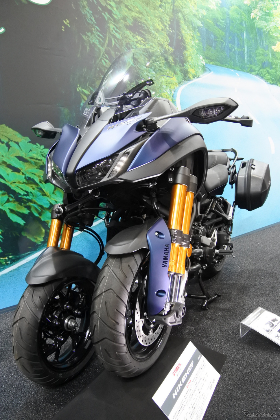 ヤマハ発動機ブース(東京モーターサイクルショー2019)《撮影 小松哲也》
