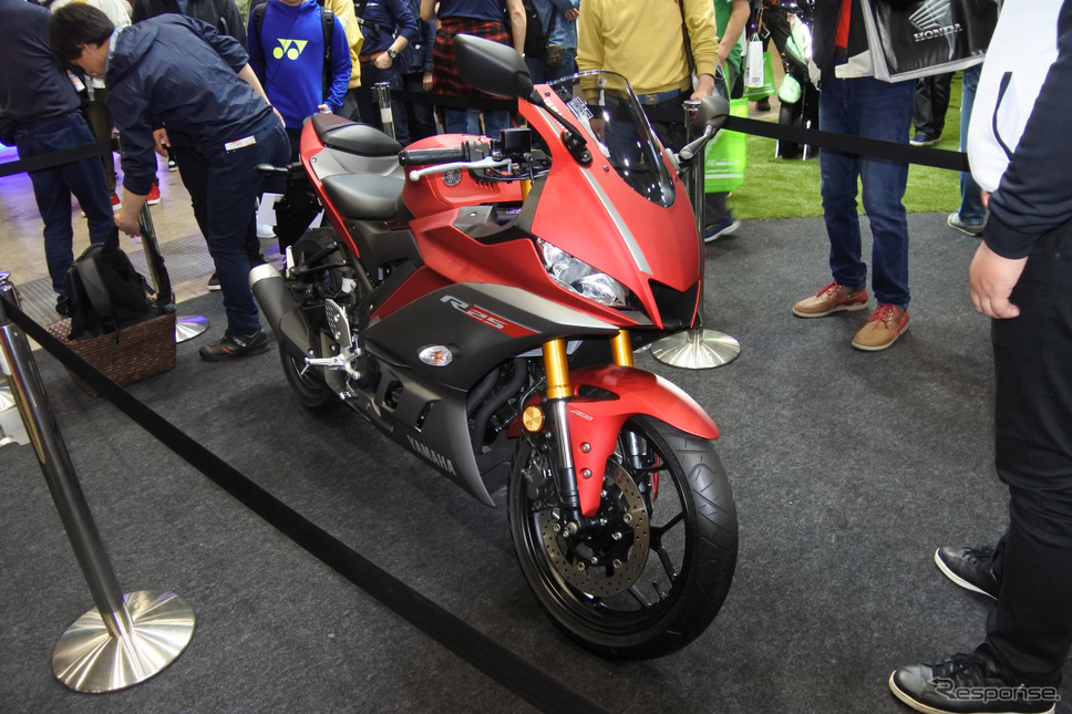 ヤマハ発動機ブース(東京モーターサイクルショー2019)《撮影 小松哲也》
