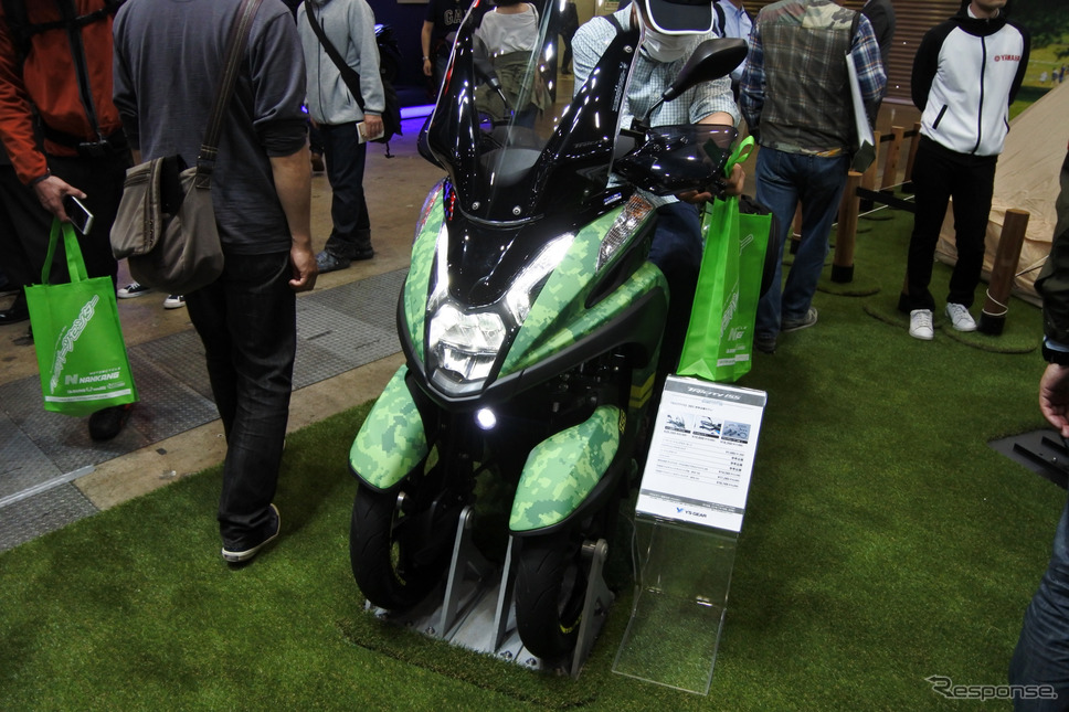 ヤマハ発動機ブース(東京モーターサイクルショー2019)《撮影 小松哲也》