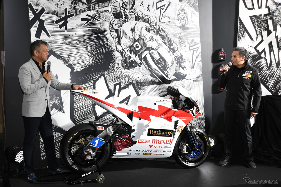 M-TEC神電八アンベール(東京モーターサイクルショー2019)《撮影 安藤貴史》