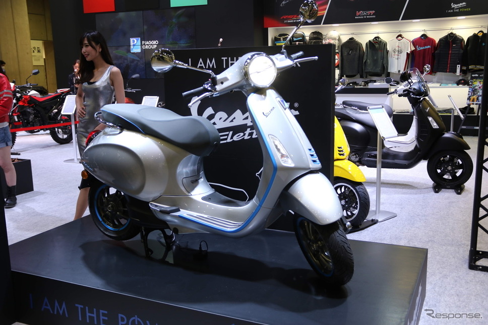 ピアッジオブース(東京モーターサイクルショー2019)《撮影 先川知香》