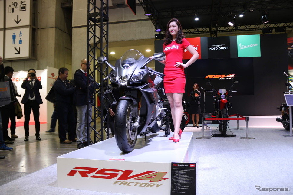 ピアッジオブース(東京モーターサイクルショー2019)《撮影 先川知香》