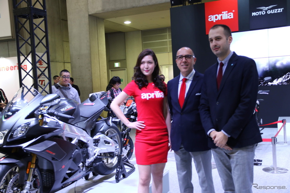 ピアッジオブース(東京モーターサイクルショー2019)《撮影 先川知香》