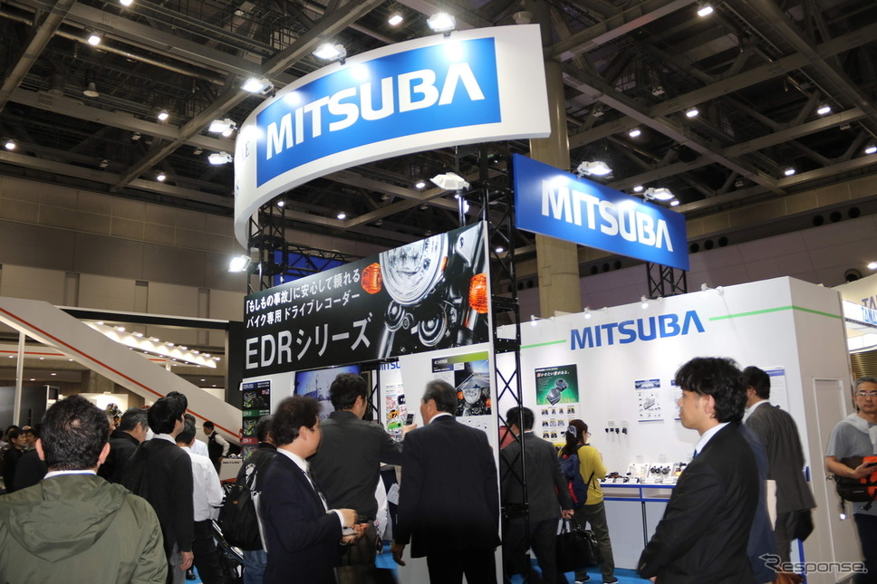 ミツバサンコーワブース(東京モーターサイクルショー2019)《撮影 先川知香》