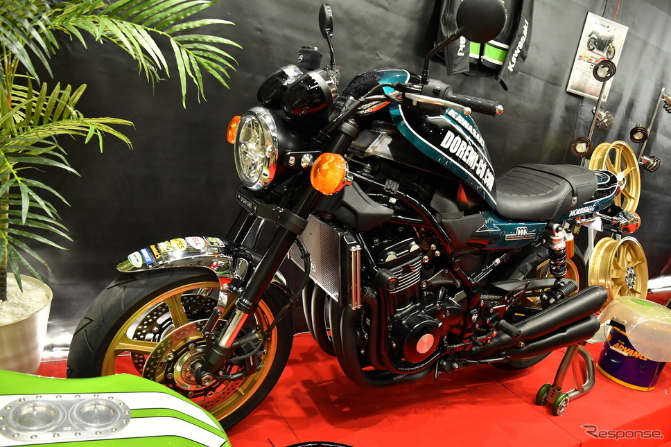 ドレミコレクション「Z900RS」用新作パーツ(東京モーターサイクルショー2019)《撮影 青木タカオ》