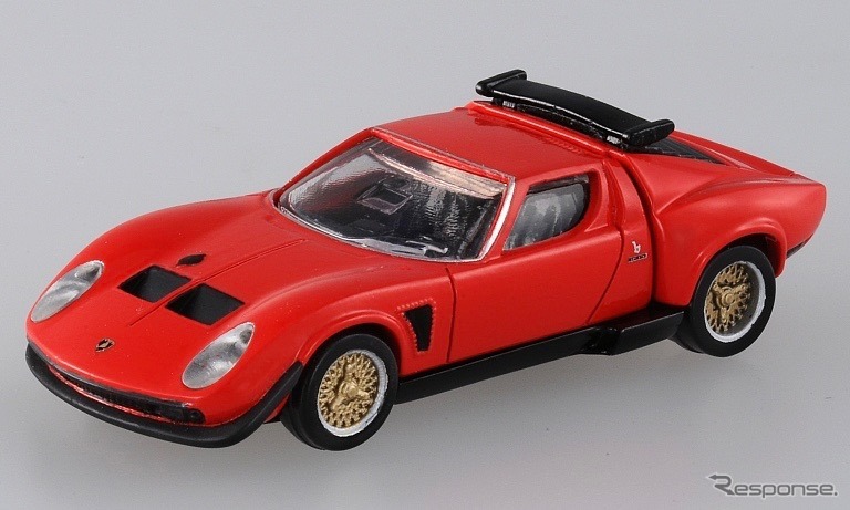 年間販売数ランキング3位だった「トミカプレミアム 05 ランボルギーニ イオタ SVR」