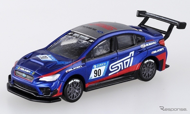 年間販売数ランキング1位だった「トミカプレミアム 24 SUBARU WRX STI NBR CHALLENGE」
