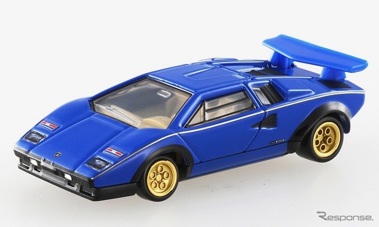 累計販売数ランキング2位だった「トミカプレミアム 10 ランボルギーニ カウンタック LP500S」