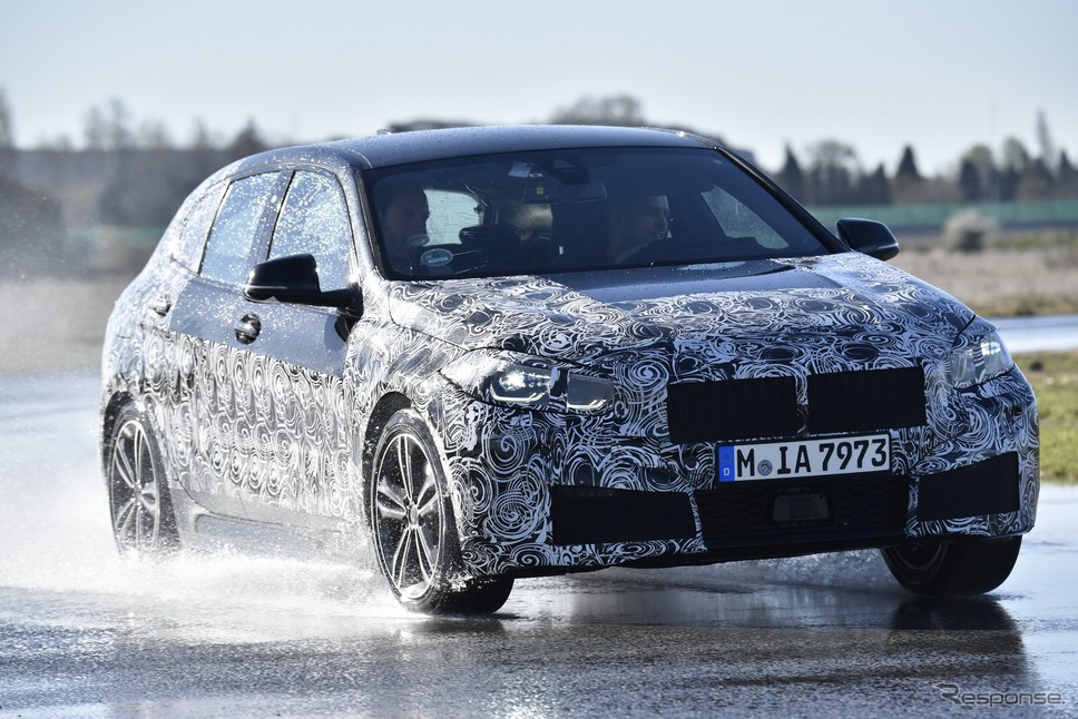 BMW 1シリーズ 新型の開発プロトタイプ